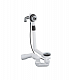 Сифон для ванни без комплекту верхньої монтажної частини GROHE Talentofill (28990000) напівавтоматичний з переливом, без ревізії (Колір хром) 1 1/2'' (28990000)
