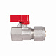 Кран кульовий обтискний Thermo Alliance Forte 16х1/2" ВР SF264W15