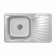 Кухонна мийка Brinex 7848 0,8 мм Micro Decor (BRIN7848MDEC08)