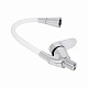 Змішувач для кухні Lidz Tani 008F3 з гнучким виливом (k40) LDTAN008F3WCR37037 Chrome/White