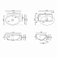 Раковина Qtap Leo 430x285x160 White QT11111008RW