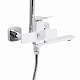 Душова система універсальна Qtap Presto на три споживачі (з виливом) QTPRE111CRW45580 Chrome/White