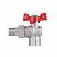 Кран кульовий «Американка» Thermo Alliance Forte 1/2" кутовий SF221W15