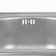 Кухонна мийка Brinex 3838 0,6 мм Satin (BRIN3835SAT06)