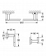 Набір аксесуарів 3 в 1 Grohe Essentials Cube New (40777001)