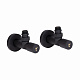 Комплект кранів Thermo Alliance Standart 1/2" З для рушникосушарки кутовий чорний SF395W15B