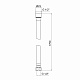 Шланг Lidz Niagara 09 1,75 м LDNIA09CRM35459 Chrome