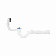 Сифон для ванни Agua BS02 1 1/2"х40/50 мм прямоточний, з переливом