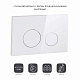 Панель змиву для унітаза Qtap Nest QT0111V1164GW