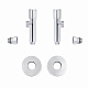 Комплект кранів Thermo Alliance Standart 1/2" НР для рушникосушарки кутовий SF395W15