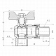 Кран кульовий «Американка» Thermo Alliance Forte 1/2" кутовий SF221W15
