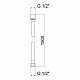 Шланг Lidz Niagara 09 1,5 м LDNIA09CRM35458 Chrome