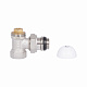 Кран радіаторний Thermo Alliance Standart Powerful 1/2" з антипротіканням кутовий SF233W15