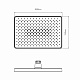 Лійка для верхнього душу Qtap Hlavova 280x190 мм прямокутна QTHLA107CRM45946 Chrome