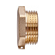 Заглушка Koer KF.P08M.WN - 3/4'' M без нікелю (KR5572)