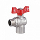 Кран кульовий Thermo Alliance Forte 1/2" ВЗ для води угловой (метелик) SF267W15