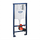 Комплект 4 в 1: Інсталяція Grohe Rapid SL 3 в 1 38772001 + Унітаз безободковий Kroner Oker WHI533536 RIMLESS з сидінням Slim Duroplast / Soft-close / Quick relase KO533536WHIR (38772001KO533536)