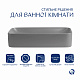 Раковина накладна Qtap Tern 610x350x135 мм, Stone grey, прямокутна, з донним клапаном QTTER188SG49789