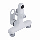 Змішувач для ванни Qtap Jay (з душовим гарнітуром) QTJAY259CRW45553 Chrome/White