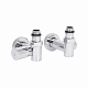 Комплект кранів Thermo Alliance Standart 1/2" хром, для рушникосушарки кутовий SF395W15HE