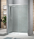 Двері у нішу розсувні KOER SR SD05-120x200-TR-01 прозоре скло EASY CLEAN 6мм хром (KR5405)