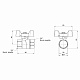 Кран кульовий Thermo Alliance Forte 3/4" ВР для води (метелик) SF602W20
