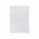 Душевая дверь в нишу Qtap Pisces WHI2013-14.CP5 130-140x185 см, стекло Pattern 5 мм