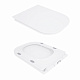 Унітаз-компакт Qtap Presto Quadro безободковий з сидінням Soft-close QT24221215AW