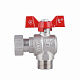 Кран кульовий з накидною гайкою Thermo Alliance Forte 3/4" ВЗ для води кутовий SF224W20