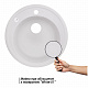 Кухонна мийка Lidz D510/200 WHI-01 (LIDZWHI01D510200)