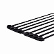 Сушарка на кухонну мийку з присоскою Lidz Acsis LA09 Black, кругла основа, для посуду 440х224 мм LDACSLA09BLM49777