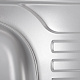 Мийка кухонна HAIBA 65x50 SATIN (HB0555)