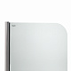 Штора на ванну Qtap Standard CRM407513APL скло Pear 6 мм, 75х140 см, ліва