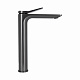 Змішувач для раковини Qtap Presto високий QTPRE269GRP45582 Gunmetal Black