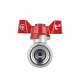 Кран кульовий Thermo Alliance Forte 1/2" ВР для води (метелик) SF602W15