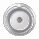 Кухонна мийка Brinex 510-D 0,8 мм Satin (BRIN510SAT08)