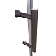 Душова кабіна без піддону KOER SR SC03-90x90x200-TR-07 прозоре скло EASY CLEAN 6мм графіт (KR5359)