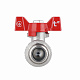 Кран кульовий Thermo Alliance Forte 1/2" ЗР для води (метелик) SF606W15