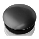 Донний клапан для раковини з переливом ZERIX BV-01 BLACK автоматичний (Click-Clack) (Колір чорний) 1 1/4'' (ZX6016)