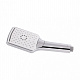 Лійка для ручного душу Qtap Rucni 85х115 мм прямокутна QTRUCA086N3KCW Chrome/White