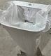 Раковина моноблок MIXXUS BEVEL-1101 450х435х830mm (отвір під змішувач, перелив) (MI6697)
