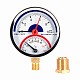 Термоманометр Thermo Alliance Standart 80 мм 1/2", нижнє підмикання SD17210B