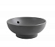 Раковина накладна MIXXUS PREMIUM TOPPER-0201 GRAY 410x410x165mm (перелив) (MP6649)
