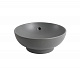 Раковина накладна MIXXUS PREMIUM TOPPER-0201 GRAY 410x410x165mm (перелив) (MP6649)