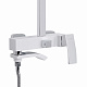 Душова система універсальна Qtap Swan Cascada на три споживачі (з виливом) QTSWA111CRW45570 Chrome/White
