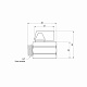 Кран кульовий Thermo Alliance Standart "Mini" 1/2" ВЗ SD188W15