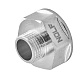 Перехідник нікельований NOLF NFC.A0406-N-1/2"Fx3/8"M (NF3088)