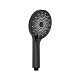 Лійка для ручного душу Lidz Niagara 32 120 мм округла LDNIA32BLM47555 Matt Black