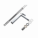 Змішувач латунний для раковини Lidz Orion 001FH високий (k25) LDORI001FHCRM48096 Chrome