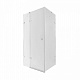 Душова кабіна Qtap Capricorn CRM1018RC6 100х80 см, скло Clear 6 мм, CalcLess, без піддона